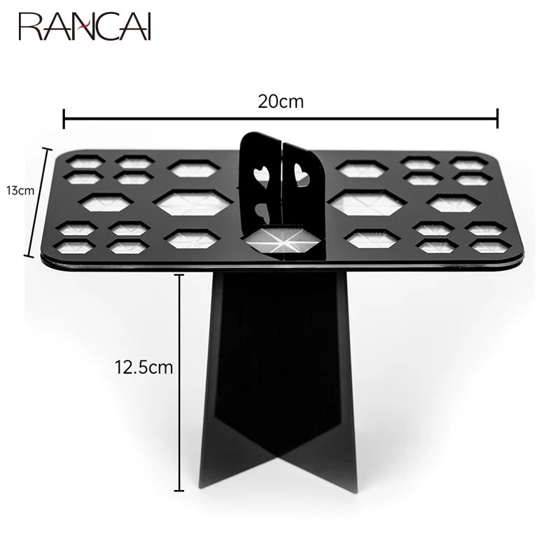 Holes Stand Brush Drying Tree