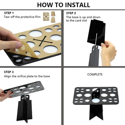 Holes Stand Brush Drying Tree